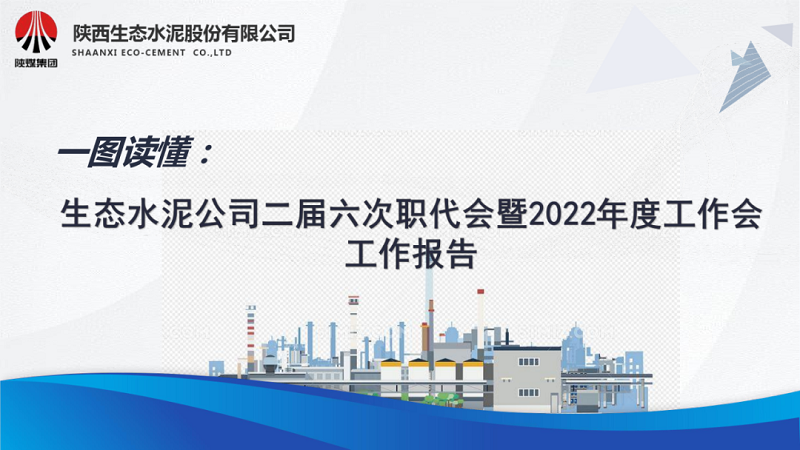 一圖讀懂生態(tài)水泥公司二屆六次職代會暨2022年工作會工作報(bào)告