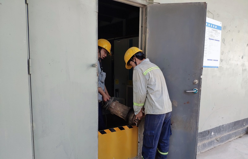 富平公司原料車間：未雨綢繆 拉開防汛戰(zhàn)備序幕